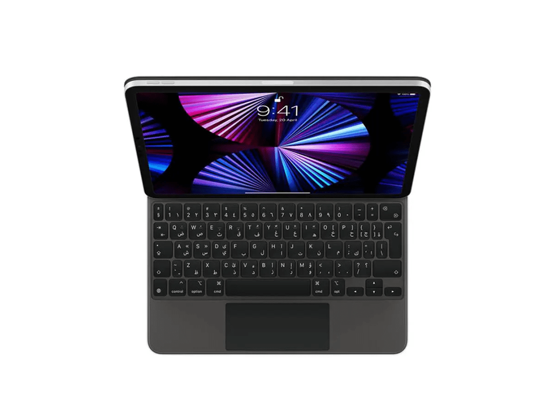 Green Lion Wireless Magic Keyboard for iPad (Arabic/English) 500mAh - Black Green Lion Wireless Magic Keyboard for iPad (Arabic/English) 500mAh - Black